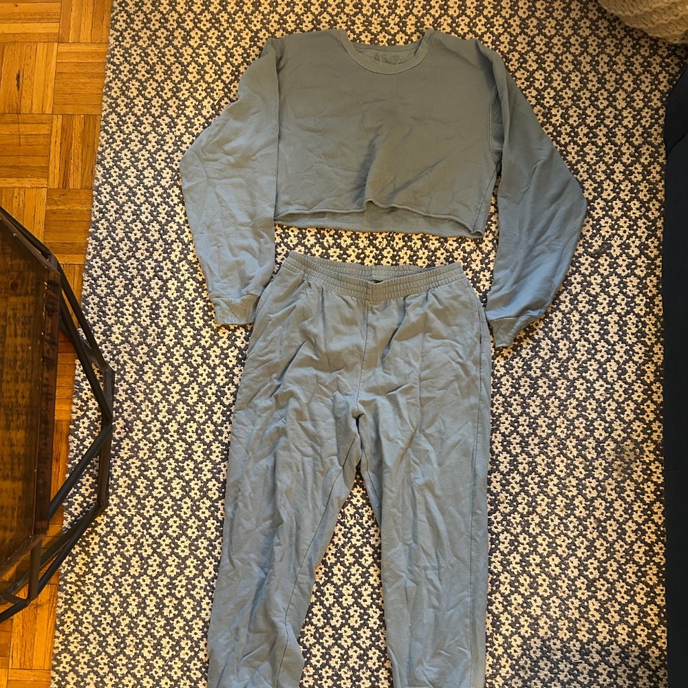 Girlfriend Collective Matching Sweat Set